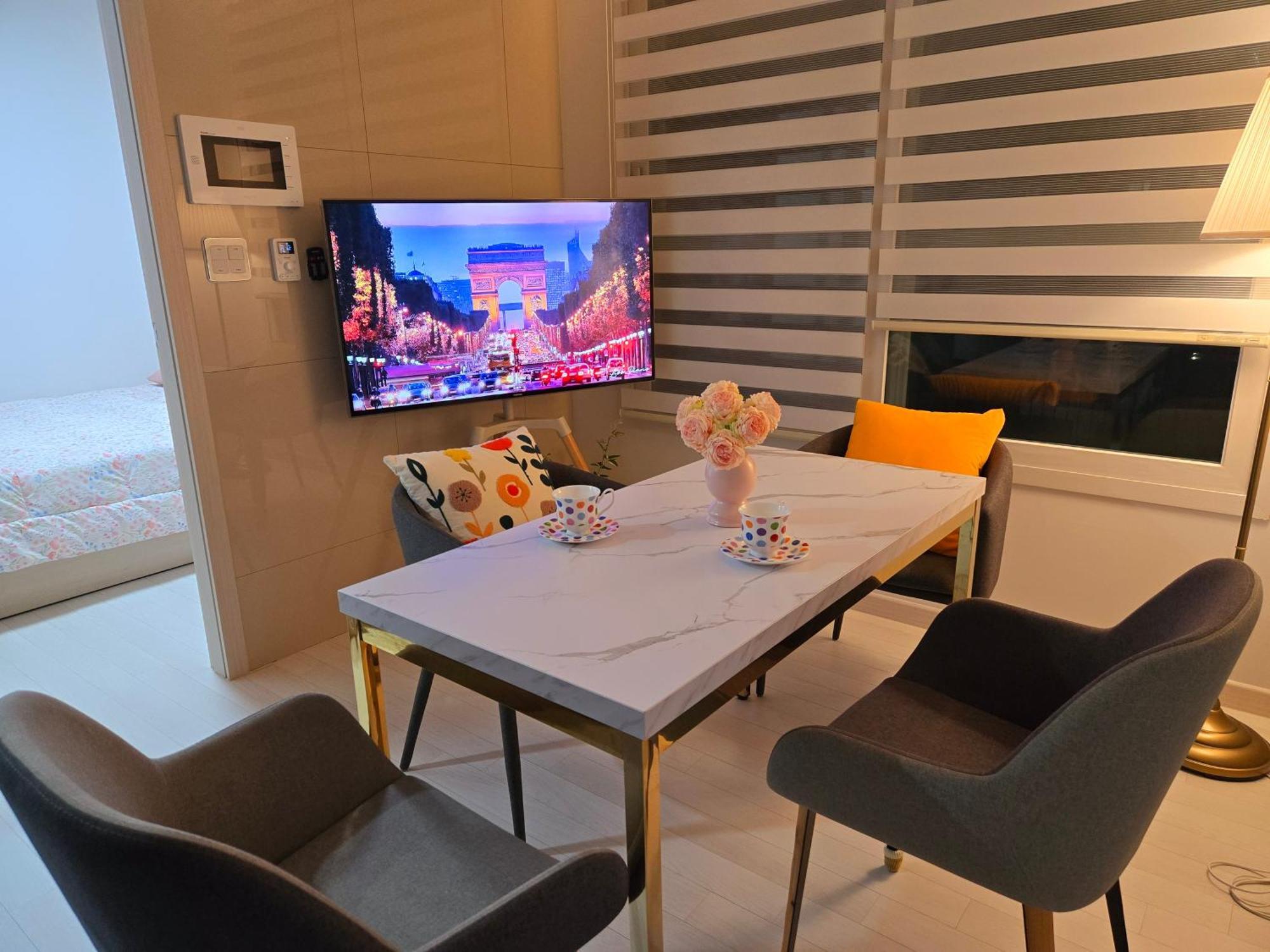 Gamseong House #Gimpo Airport 10 Min #Hwagok Station #Netflix #Beamprojet #Niceview Séoul Extérieur photo